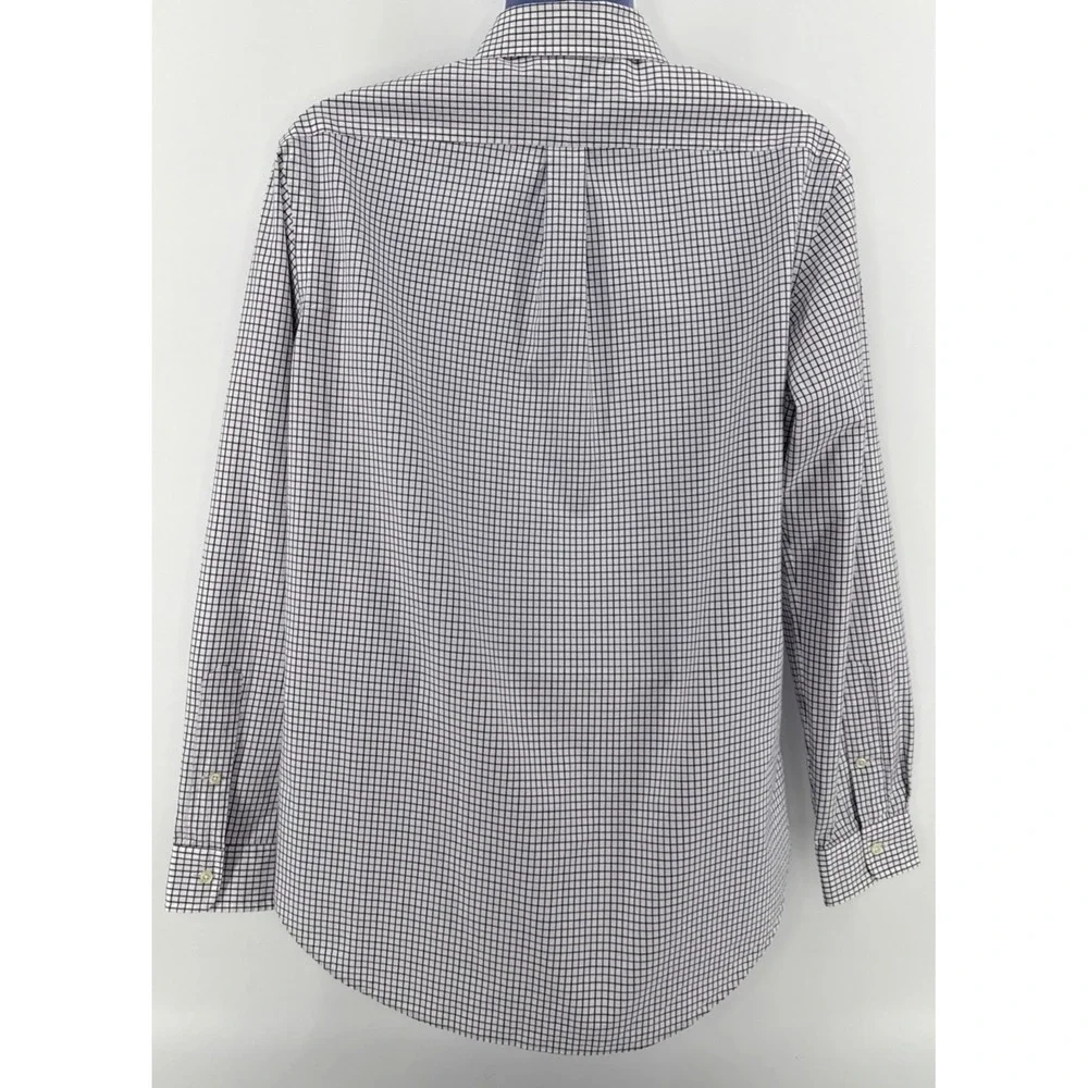 Polo‎ Ralph Lauren Men's Button Down Shirt L Plaid Check Long Sleeve Cotton